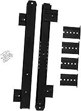 SOPOTUTU 1 Set Computer Desk Keyboard Rail Wide Drawer Slide for Smooth Keyboard Access Durable Cold Rolled Easy Installation Stylish Design for Use