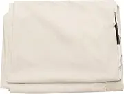 Swimming Roller Covers, Outdoor Heavy-Duty Dustproof Waterproof UV Protective Pool Roller Reel Blanket Swimming Tool - Beige, S