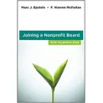 JOINING A NONPROFIT BOARD: WHAT YOU NEED TO KNOW