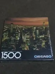 SPRINGBOK 1500 piece puzzle, "Chicago, Your Kind of Town".New sealed box