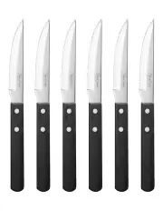 [Robert Welch] Trattoria Steak Knife Set of 6 Piece in Silver