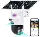 Solar Security Camera Outdoor, 3MP Dual Lens Wireless Home Surveillance with Col