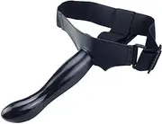 FDYVSQ Strap On Anal Dildo Soft Penis with Suction Cup Adjustable Harness Strap-On Dildos Pants Couple Flirting SM Sex Toys for Lesbian Women Bondage Game Set(Color:Black Schwarz)