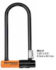 Kryptonite Evolution Mini 9 Bicycle U Lock 8.3Cm X 24.1Cm