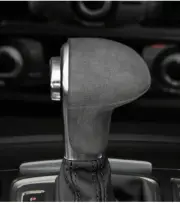 For Audi A4 A5 A6 S6 A7 S7 Q5 Q7 Alcantara Gear Shift Knob Cover Sticker Trim