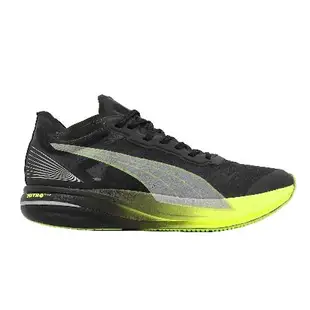 Puma 競速跑鞋 Deviate Nitro Elite Carbon 男鞋 黑綠 輕量 透氣 碳板 運動鞋 37709001