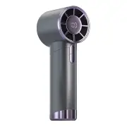 IPRee Portable Handheld Fan 1-100 Speeds Adjustable Turbo Mini Fan with LED Display Rechargeable Ice Cooling Metal Shell