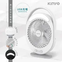 在飛比找Yahoo!奇摩拍賣優惠-全新原廠保固一年KINYO式6吋帶燈USB風扇(UF-890