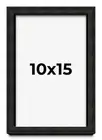 10x15 Shadow Box Black Rustic Barnwood Display Frame | 1.125 Inch Deep | 0.875