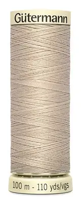 Gutermann 100P-506 Sew-All Thread 110yd-Sand