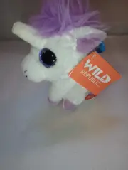 Wild Republic Stuffed Unicorn Plush 5 Inch Mini Sp-00