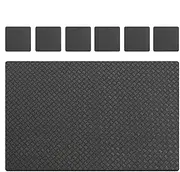 Thick Treadmill Mat, Treadmill Mat, Non-Slip Pad for Home Fitness, High Density Home Fitness Treadmill Training Equipment Mat for Floor Protection