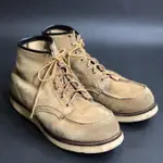 美國製90S獵犬標RED WING IRISH SETTER MOC 8173 WORK BOOTS沙色麂皮方頭工作靴2