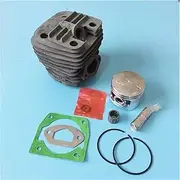 Vexilon 1Set Cylinder Piston Ring Pin Snap Ring Gasket Kit 45.2mm, for Chinese Chainsaw 52 5200 52cc, for Zenoah, G5200 Service Parts Lawn Mower Bearing Kit