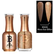 Billionaire Diamond Gel Polish UV LED & Nail Lacquer Duo 035 More Than Billion