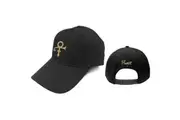 Prince Baseball Cap Gold Symbol new Official Black Unisex One Size