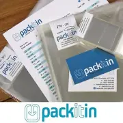 50 x 80mm (1000 qty) Clear Cello Cellophane Reseal Resealable Plastic Bags