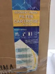 60 Sediment Water Filter Cartridge 1 Micron 10"x 2.5", Four Layers of Filtration