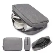2Pcs Power Digital Accessories Storage Bag Headset Mouse Data Cable Storage Bag