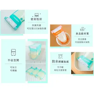 媽咪小站MammyShop 母乳儲存袋 母乳袋 冷凍袋(升級款/一般款)(150ml/200ml/250ml)