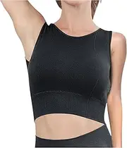 [Hiliby] Blouse Outdoor Running Ring Back Top Vest Women's Indoor Bra Yoga No Steel Yoga Sports Bras for Women Pack
