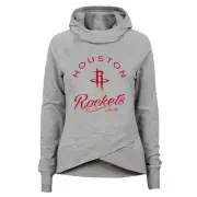 Outerstuff NBA Youth Girls (7-16) Houston Rockets The Bridge Funnel Neck Hoodie