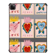 iPad Pro 12.9-inch (5th/6th gen) iPad Impact Case SACRED HEARTS IPAD CASE BY AF ILLUSTRATIONS