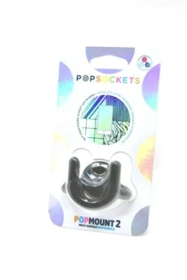 PopSockets PopMount 2 Multi-Surface for PopSockets PopGrip - Black -