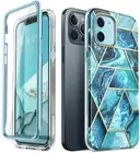 For iPhone 12 12 Pro 6.1", i-Blason Cosmo 360° Stylish Case Flexible Phone Cover