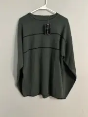 NWT A. Adams & Spire Sz Large Gray sweater crew neck pull over