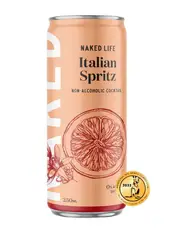 Naked Life Italian Spritz Mocktail | Non-Alc Cocktail | Sans Drinks