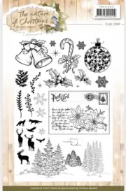 The Nature Of Christmas Winter Scene Find It Trading CLEAR Stamp Set PMCS10021