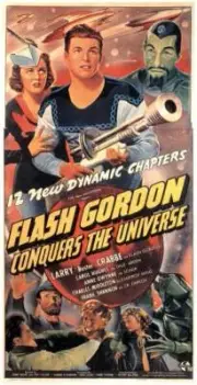 Flash Gordon Conquers The Universe poster Carol Hughes Larry '- Movie Old Photo