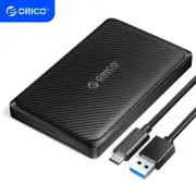 ORICO 2.5" Hard Drive Enclosure USB C 6Gbps HDD SSD Case for WD Seagate Toshiba