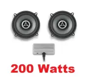 Cycle Sounds 200 Watt AMP with 5 1/4" Speakers 4 Ohm w/ Mini Amplifier Harley