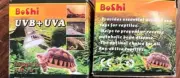 Bishi UVB+UVA lights for reptiles 2 Bulbs 2 clamp on lamps