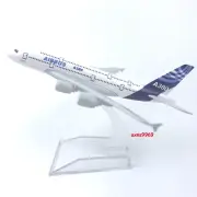 16cm Diecast Airbus 380 Airplane Model