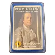Safari Limited Sealed Card Game American History Rummy Smithsonian Institution