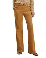 Gerard Darel Leonie Corduroy Flared Trousers