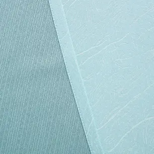 雲彩遮光窗簾290X210cm藍綠