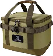Camping Acc Ory Storage Bag Equipment Bag Multifunctional Picnic Stoves Storage Bag Portable Anticollision Cookware U Ils Kit Organizer Khaki