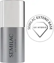 Semilac UV Nail Polish LED Gel Extend Base Coat 11 ml Strong Extended Nails