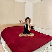 Sacred Weapon Lovers Waterproof Blanket - Mattress Protector, Splash Throw, Couples Bed Cover - Up to 50oz - 80 x 80