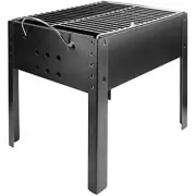 14” Portable Grill Charcoa Barbecue Gril Small D Mini Tabletop Camping Grill BBQ