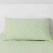 Sheridan Elia Fitted Sheet Set in Pale Lime Size: King Single Material: Cotton @Sheridan Rewards