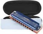 EASTTOP Professional Harmonica Blues Key of C 10Hole Party Lover Holiday Gift AU