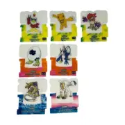 Digimon Digi - Clix Pop Up Cards ( Unpopped ) - 7/40 Cards