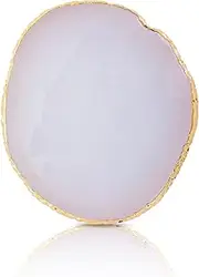 Nail Art Palette, Resin Nail Art Painting Mixed Color Palettes Irregular Makeup Plate Nail Plates Tool Gold Edge Nail Holder for Makeup Beauty Nail Art Hand-painted Toning