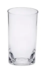 Set of Four Clear Acrylic Stemless Highball Glass