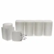 CoinSafe ASE Square Coin Storage Tube Holders for 1oz Silver Eagles Qty: 5